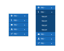 jQuery树型手风琴菜单代码