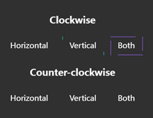 CSS3鼠标悬停文字线条边框特效