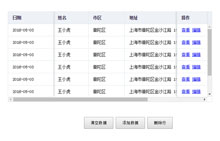 jQuery表格顶部右侧固定滚动代码