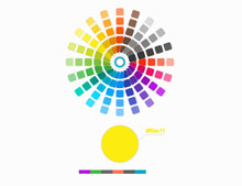 HTML5 SVG交互式取色特效