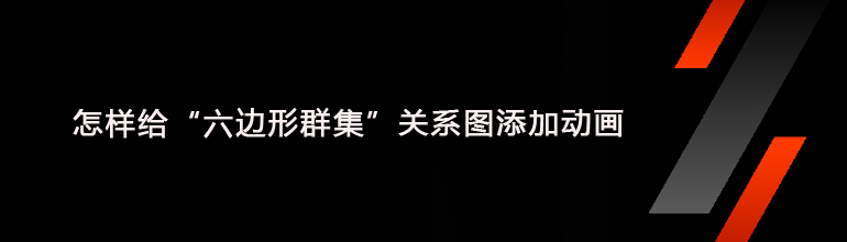 PPT怎样给六边形群集关系图添加动画