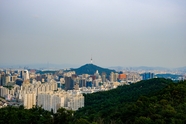 韩国汉城建筑群图片