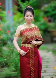 亚洲柬埔寨女生写真图片