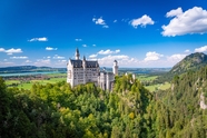 德国巴伐利亚新天鹅堡风景图片