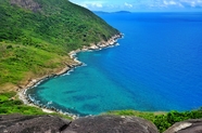 越南蓝色海岸风景图片