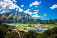 印度尼西亚山川风景图片