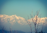 冬季喜马拉雅山脉图片
