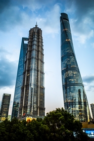 上海陆家嘴摩天大楼图片
