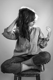 黑白艺术影像摄影美女图片