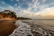 加勒比海岸风景图片