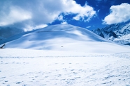阿尔卑斯山唯美冬季风光摄影图片