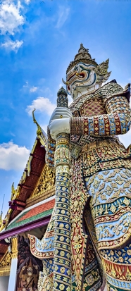 泰国皇家宫殿雕像图片
