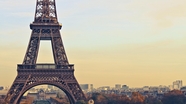 黄昏巴黎埃菲尔铁塔图片