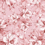 粉色牡丹花纹背景图片
