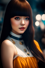 AI合成可爱韩国美女图片