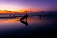 日暮黄昏唯美巴厘岛风光摄影图片