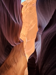 羚羊峡谷岩石地貌摄影图片
