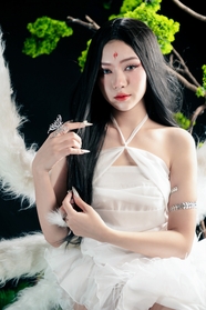 亚洲美女cosplay人体艺术写真摄影图片