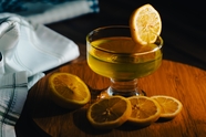 柠檬鸡尾酒果汁饮料摄影图片