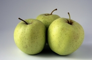 健康有机绿色苹果摄影图片