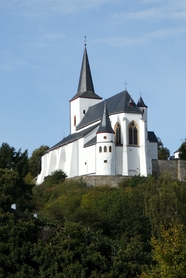 德国赖弗沙伊德教会建筑摄影图片