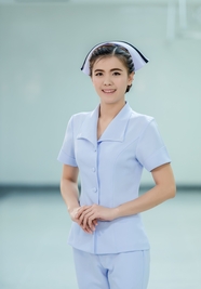 亚洲护士制服美女写真摄影图片