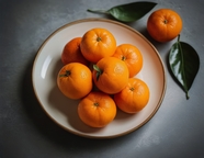 新鲜健康有机橘子摄影图片