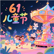 61儿童节主题海报设计图片