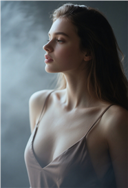 欧美朦胧感艺术摄影性感美女图片