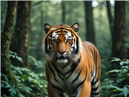 凶猛野生森林猛虎图片