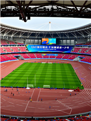 运动会田径运动赛场图片