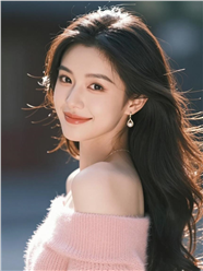 妆容淡雅清新美女写真图片