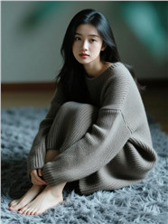 电影质感人像写真摄影图片