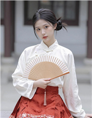 中式风格人像写真摄影美女图片