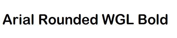 Arial Rounded WGL Bold