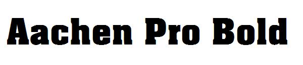 Aachen Pro Bold