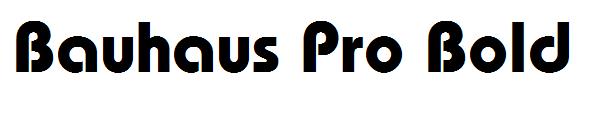 Bauhaus Pro Bold