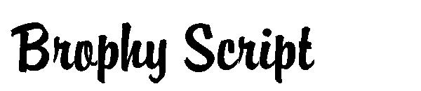 Brophy Script