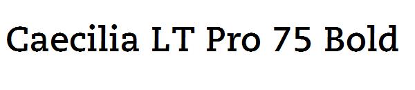 Caecilia LT Pro 75 Bold