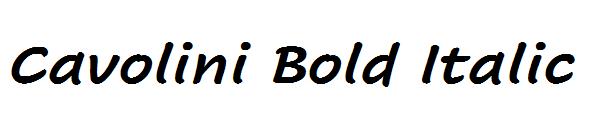 Cavolini Bold Italic