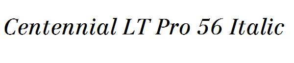 Centennial LT Pro 56 Italic