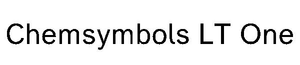 Chemsymbols LT One
