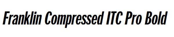 Franklin Compressed ITC Pro Bold