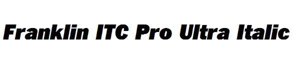 Franklin ITC Pro Ultra Italic