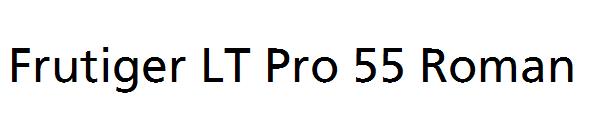 Frutiger LT Pro 55 Roman
