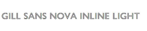 Gill Sans Nova Inline Light