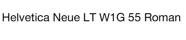 Helvetica Neue LT W1G 55 Roman