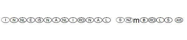International Symbols 1