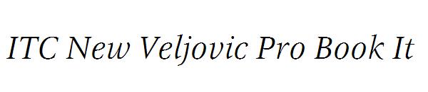 ITC New Veljovic Pro Book It