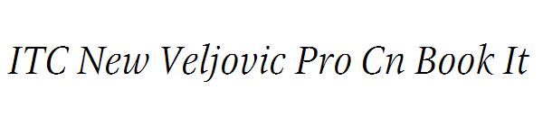 ITC New Veljovic Pro Cn Book It